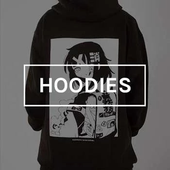 Anime inspired hoodies on sale