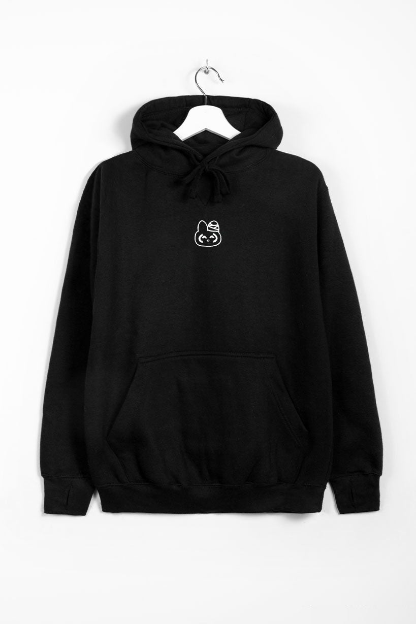 anime Hoodies streetwear Koukousei • Hoodie Black - kaomoji