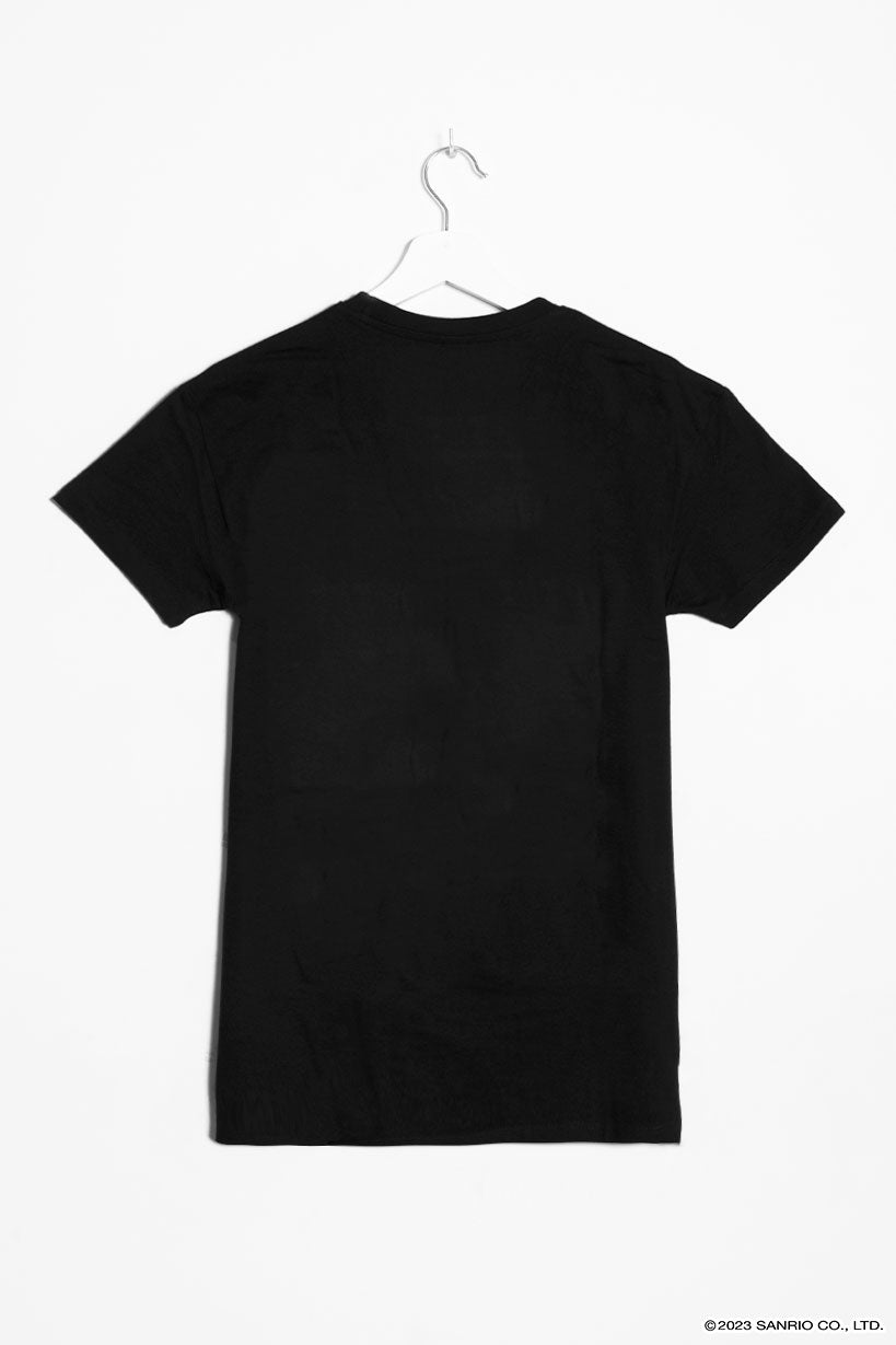 anime T-Shirts streetwear Hello Kitty • T-shirt Black - kaomoji