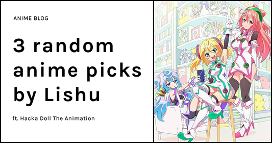 3 picks from Lishu's completed list