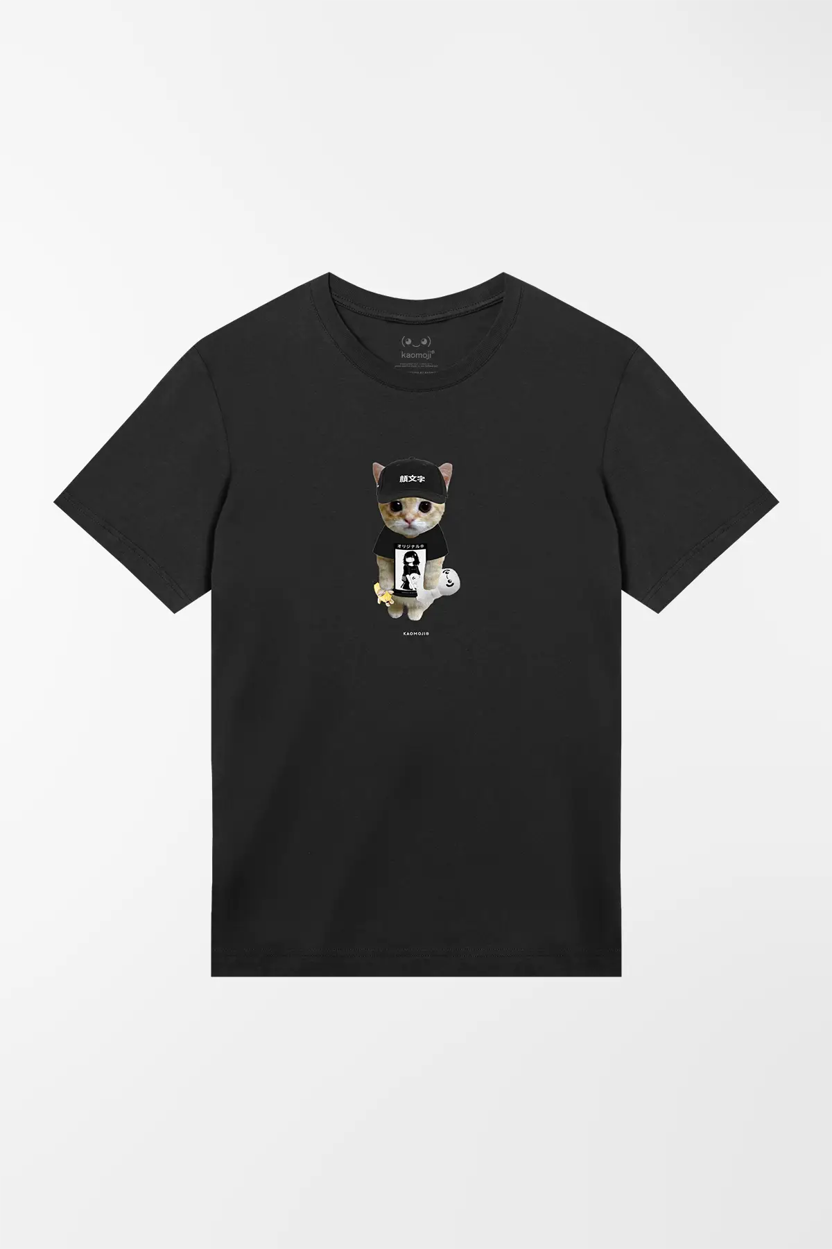 el gato cat  • t-shirt black
