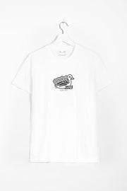 anime T-Shirts streetwear Ducky Viencon • T-shirt White - kaomoji