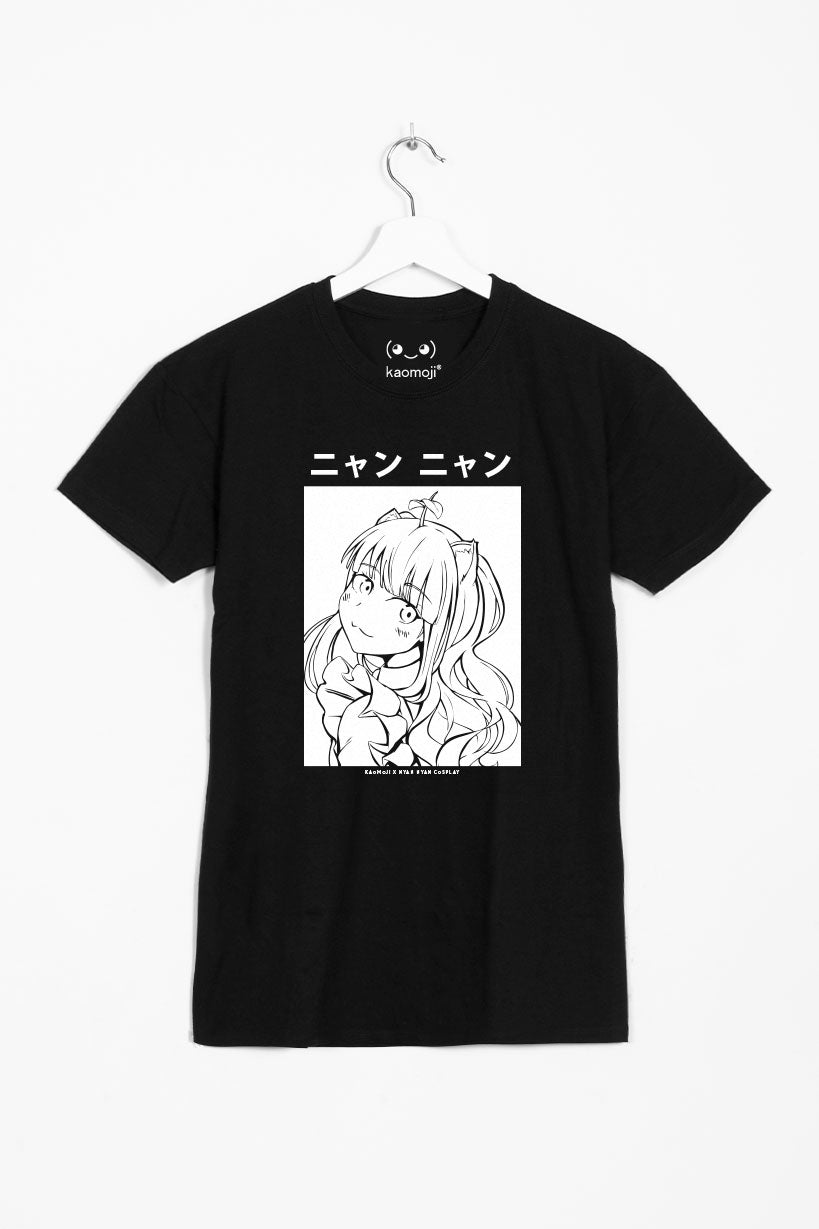 Cat Girl • T-Shirt Black