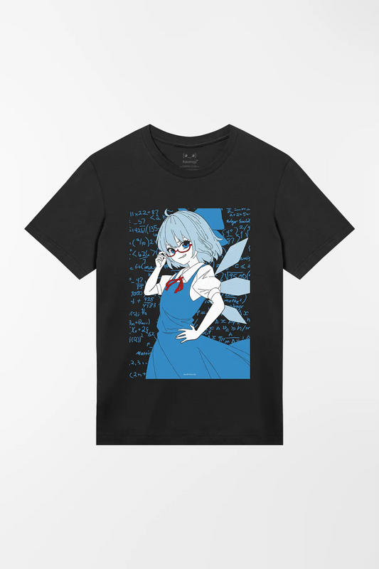Cirno's Perfect Math Class • Touhou T-Shirt Black