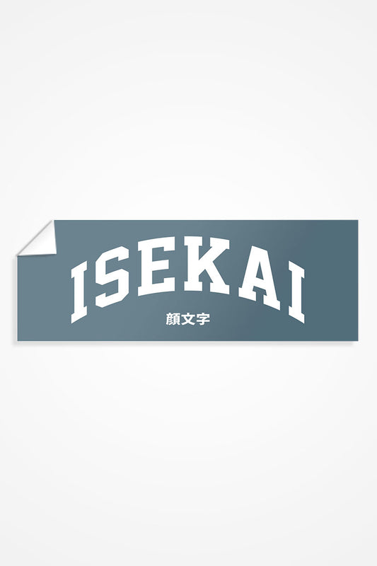 anime Stickers streetwear Isekai • Sticker - kaomoji