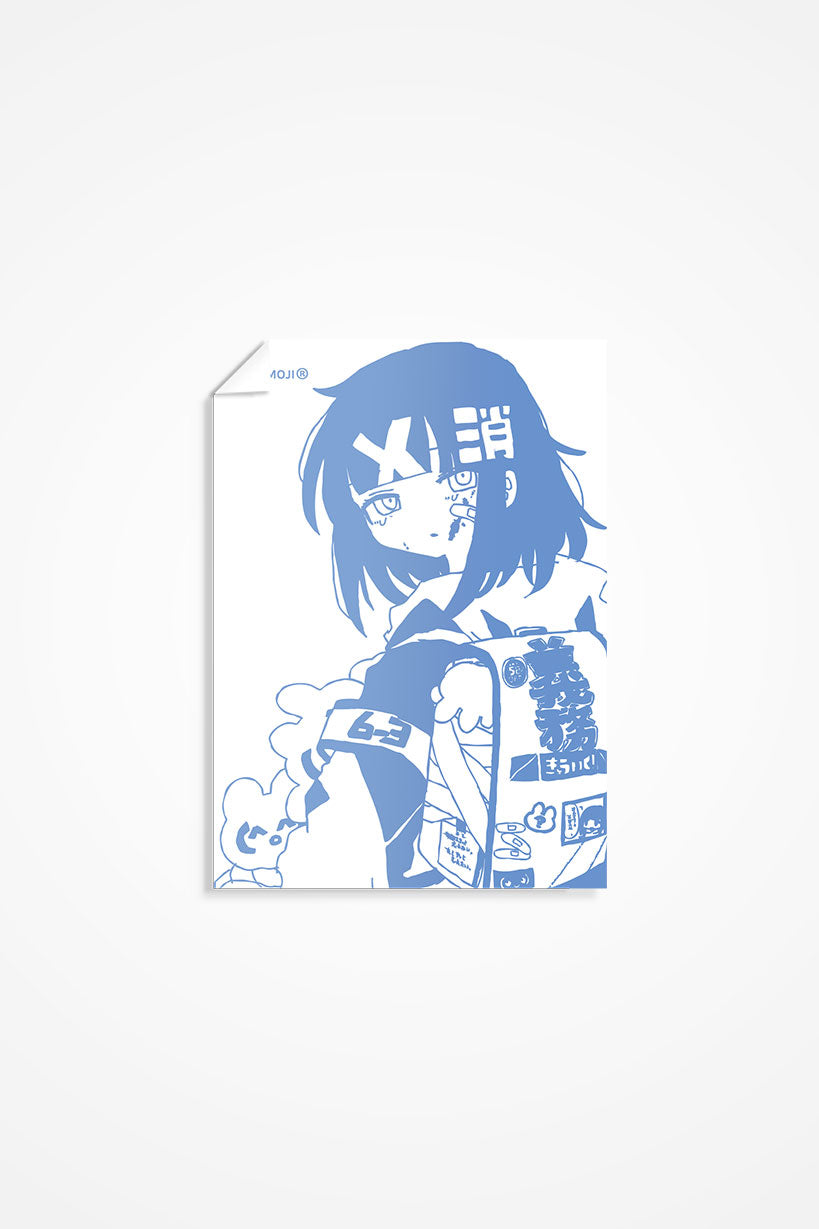 anime Stickers streetwear College Pack • Stickers - kaomoji