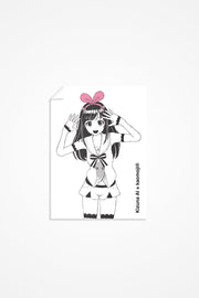 anime Stickers streetwear Kizuna AI Pack • Stickers - kaomoji