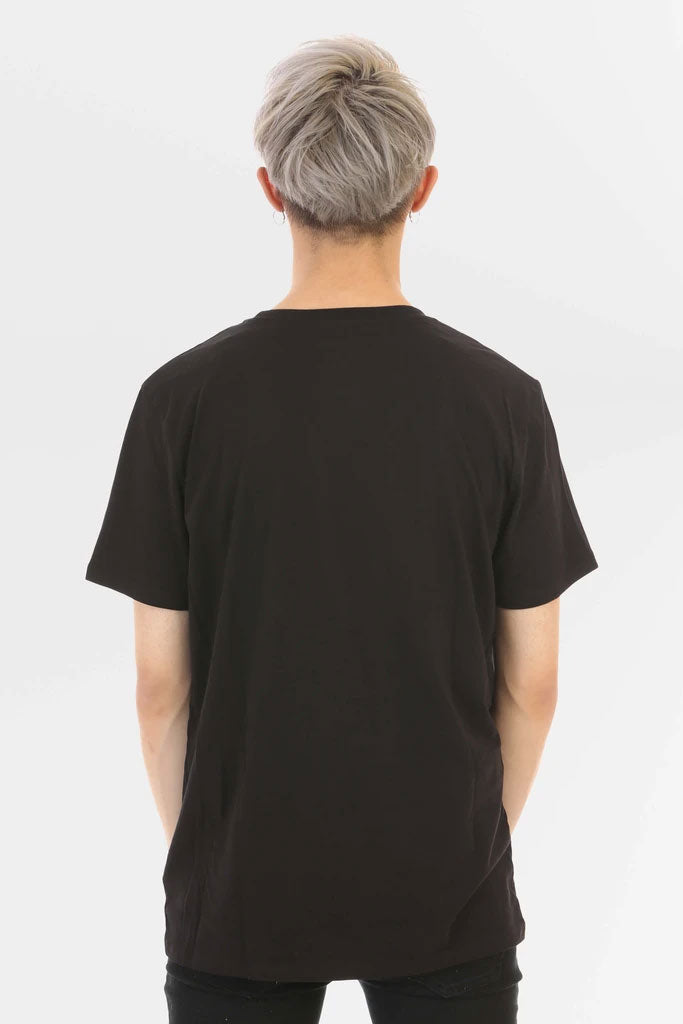 anime T-Shirts streetwear Oppa-Noona • T-shirt Black Male-Female - kaomoji