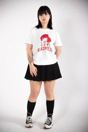 anime T-Shirts streetwear Academia • T-shirt White - kaomoji