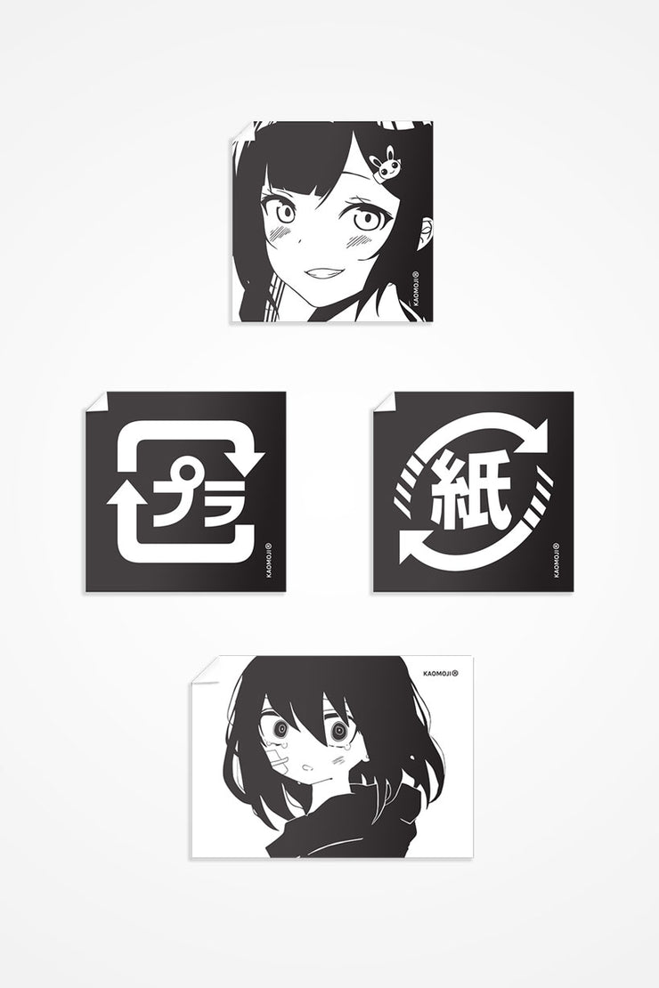 anime Stickers streetwear Imouto Pack • Sticker - kaomoji