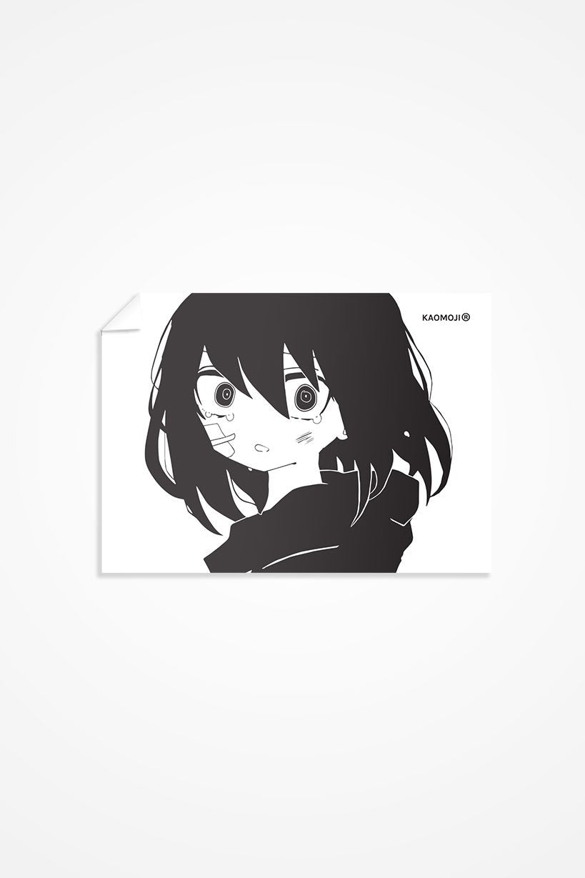 anime Stickers streetwear Kanashii • Sticker - kaomoji