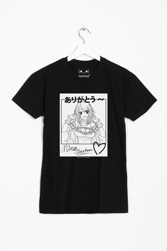 anime T-Shirts streetwear Ninaninin • T-shirt - kaomoji