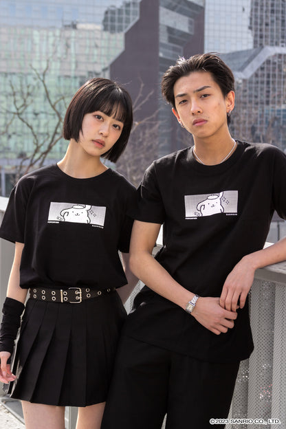 anime T-Shirts streetwear Pompompurin • T-shirt Black - kaomoji