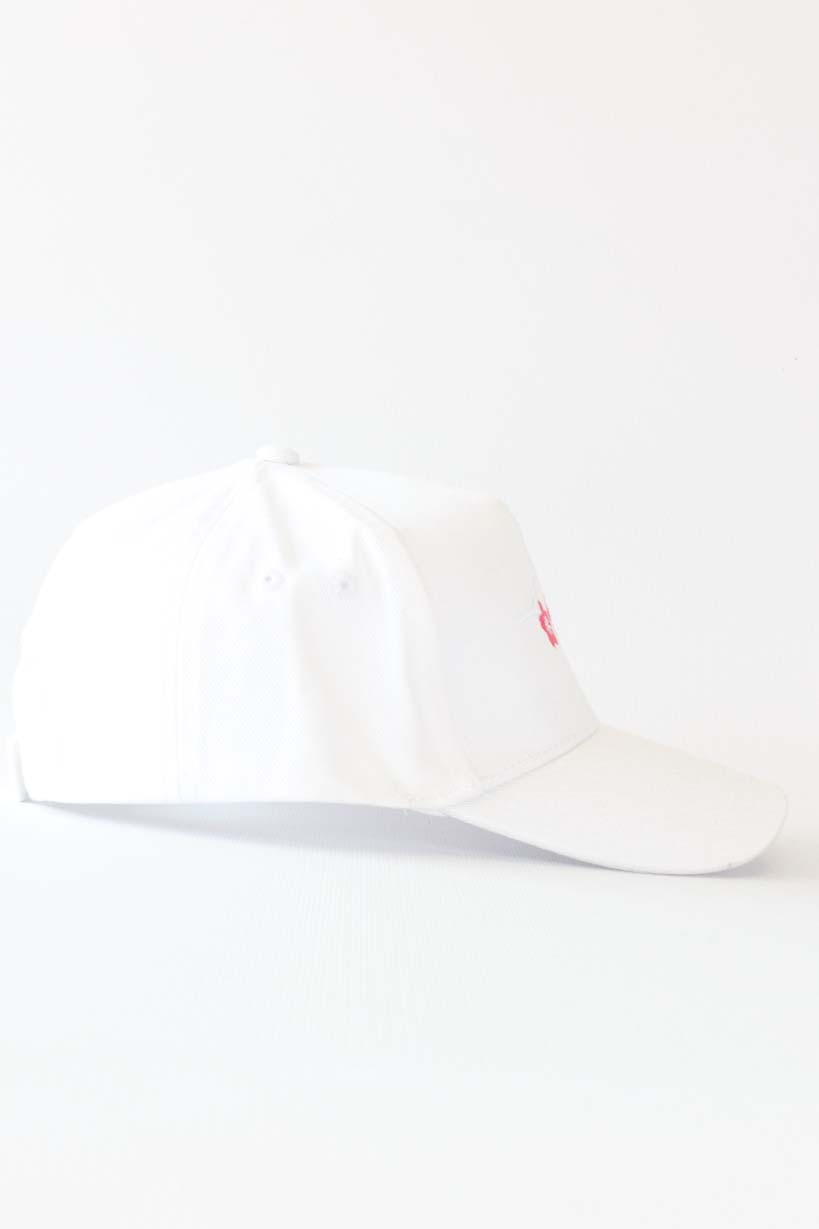 anime Headwear streetwear Sakura Petal • Cap White - kaomoji