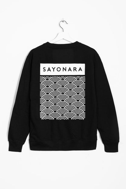 anime Sweaters streetwear Sayonara • Sweater - kaomoji