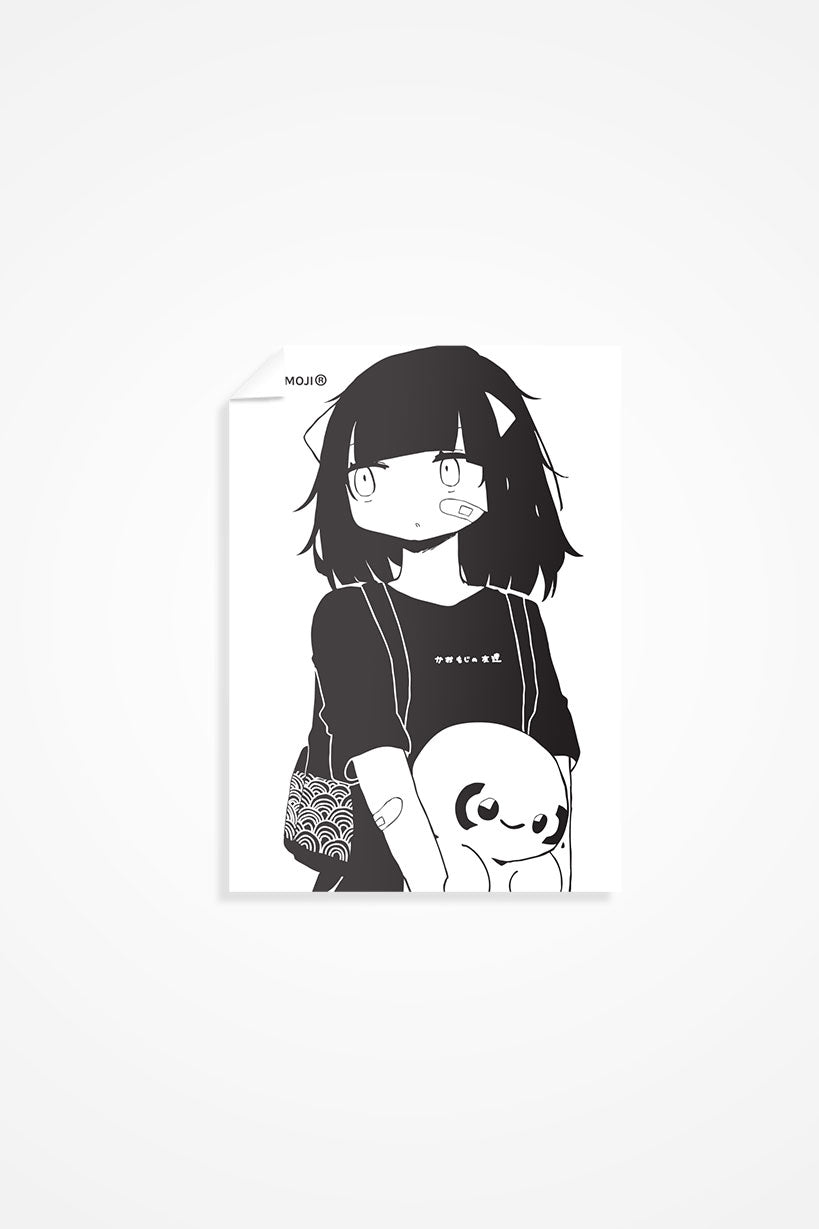 anime Stickers streetwear Kuma • Sticker - kaomoji