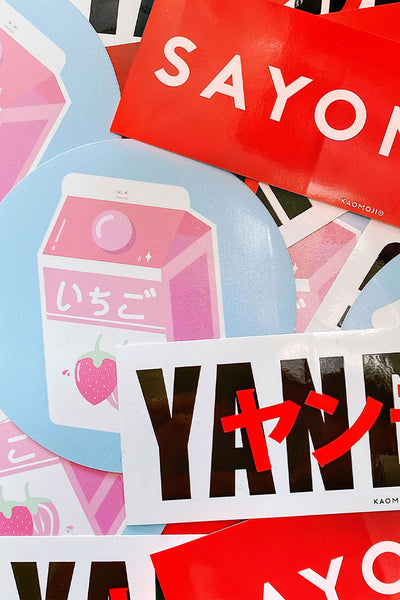 anime Stickers streetwear Random Pack • Stickers - kaomoji